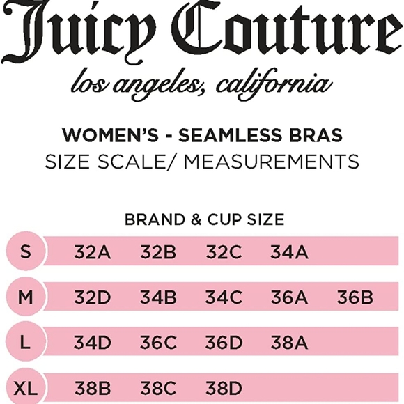 🧡JUICY COUTURE BRAND NEW 2-PACK BRALETTE SIZE S - Picture 8 of 14